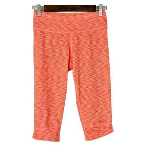Calvin Klein Performance Neon Orange Cropped Athletic Pants S